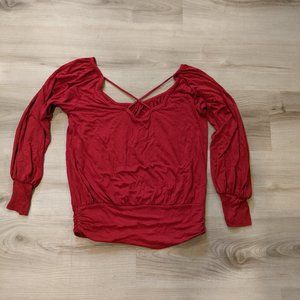 Red top M-L good condition.